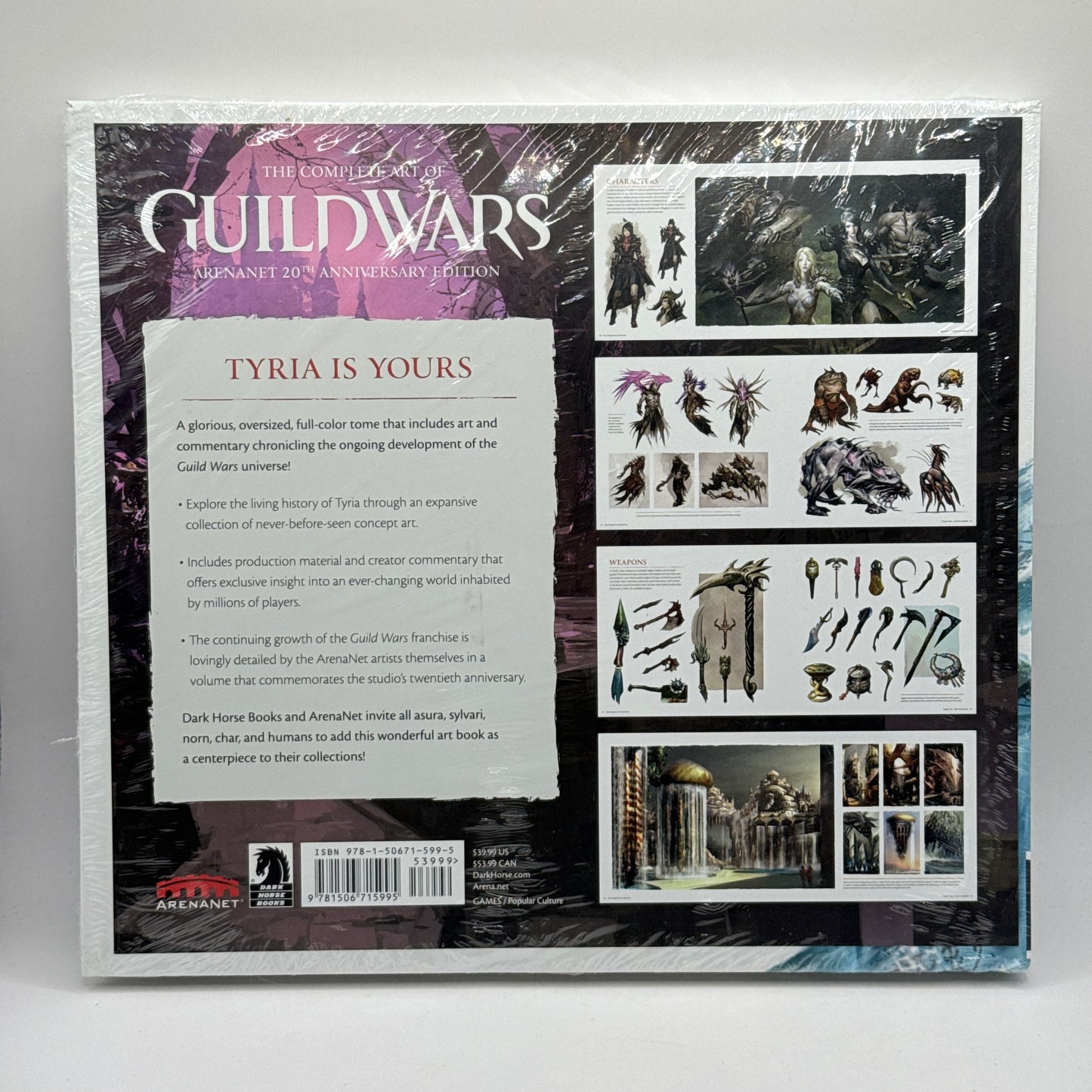 Complete Art of Guild Wars: Arenanet 20th Anniversary Edition By Arenanet  and Indigo Boock