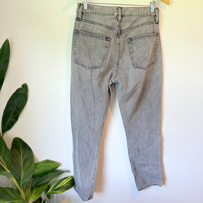 FRAME Size 27 Black Distressed Jeans