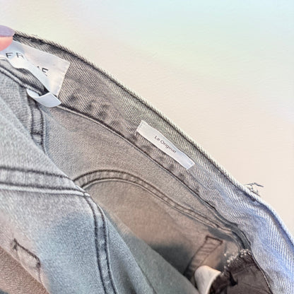 FRAME Size 27 Black Distressed Jeans