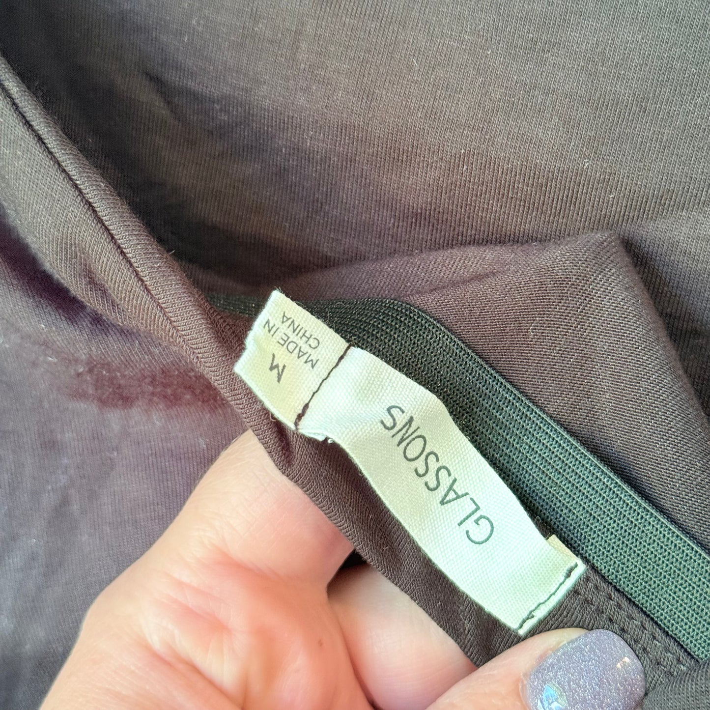 Glassons Size M Cowl Neck Top