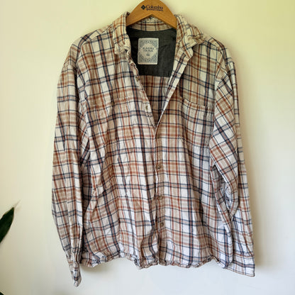 Kauri Trail Size 2XL Long-Sleeve Plaid Flannel Shirt