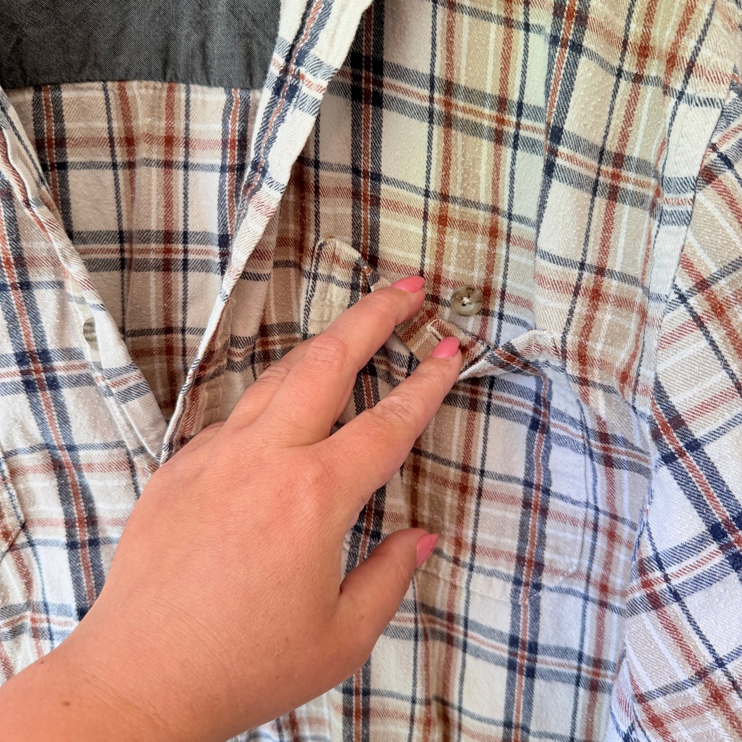 Kauri Trail Size 2XL Long-Sleeve Plaid Flannel Shirt