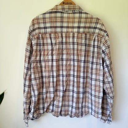 Kauri Trail Size 2XL Long-Sleeve Plaid Flannel Shirt