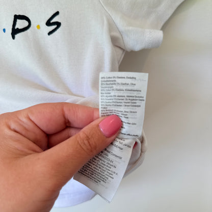 Cotton On Size XS Cropped FRIENDS T-Shirt