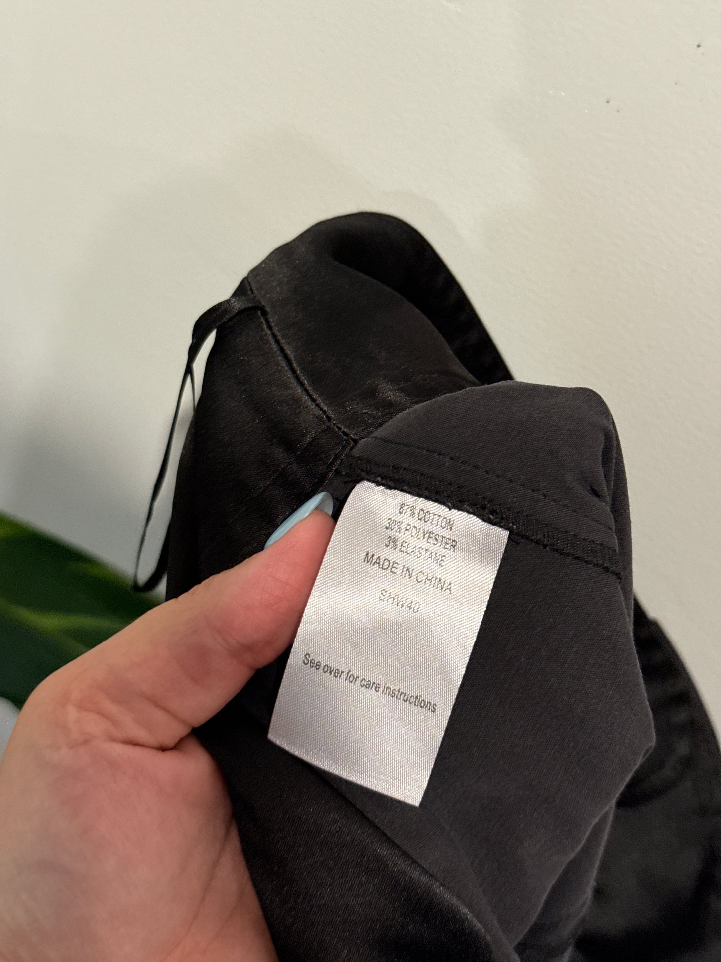 RJC by Kingan Jones Size S Black Trousers
