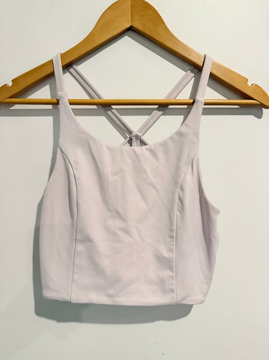 Body Size S Cream Sports Crop