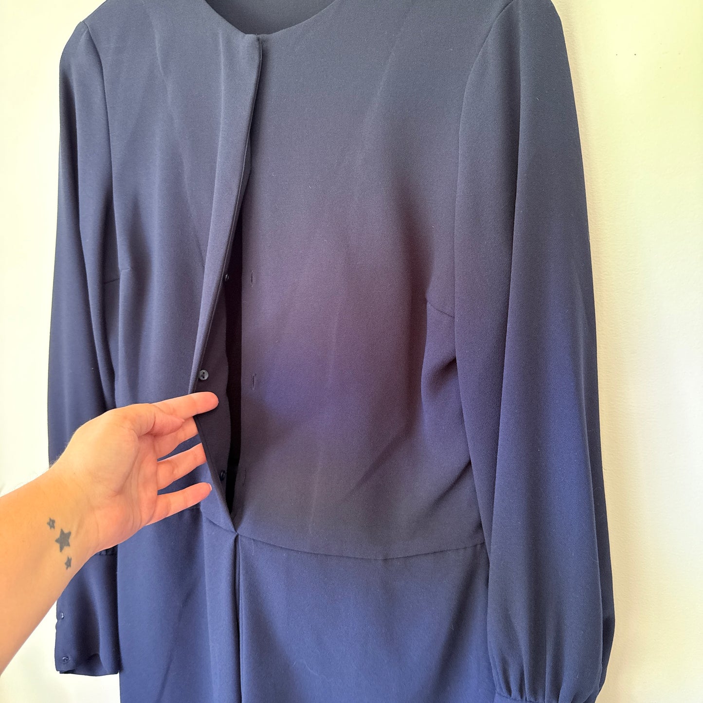 Zara Trafaluc Size M Long-Sleeved Playsuit