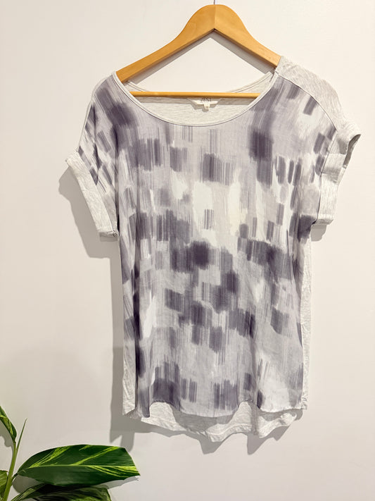 Zest Size 12 Abstract Print Top