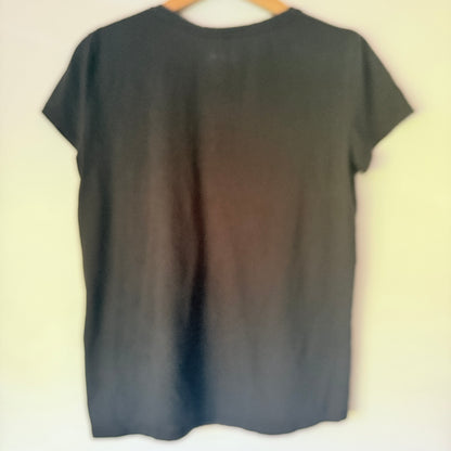 Batgirl Size 12 Black Short-Sleeved T-Shirt