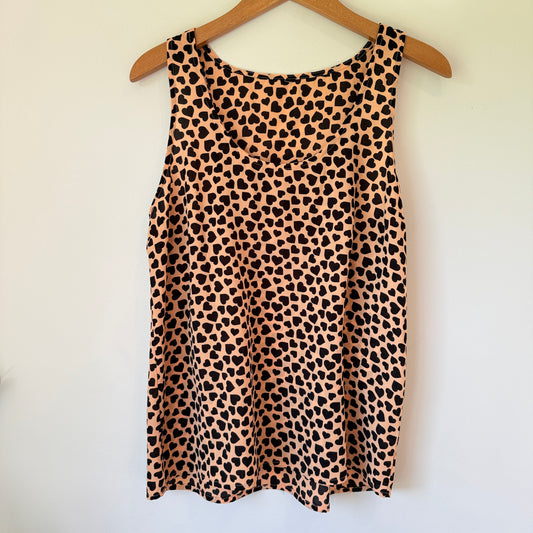 Unknown Brand Size U/Arm to U/Arm 51cm Sleeveless Top