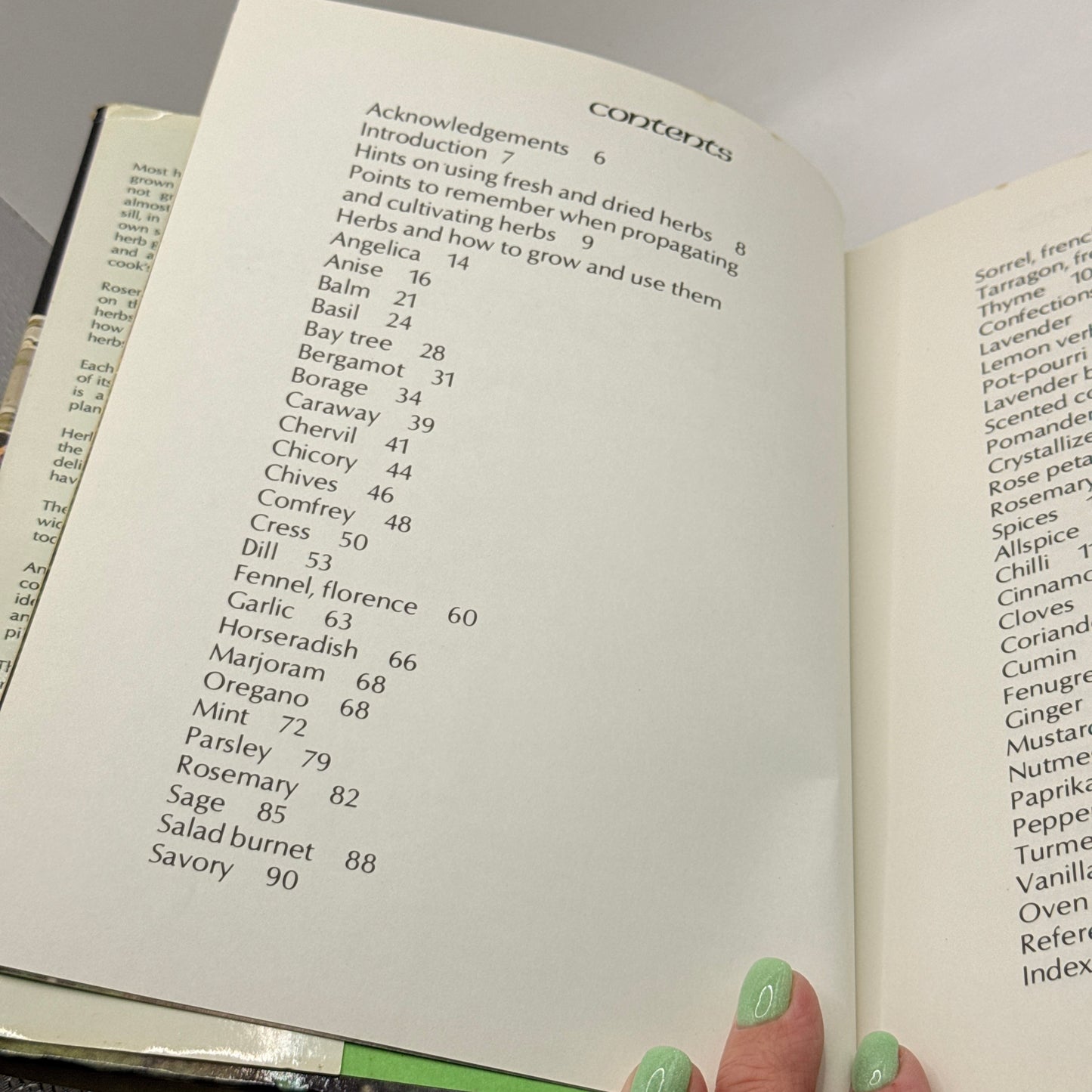 Herbs and Spices by John and Rosemary Hemphill