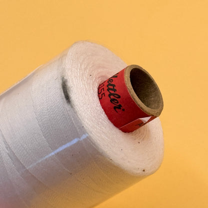 Mettler 1000m White Polyester Sewing Thread