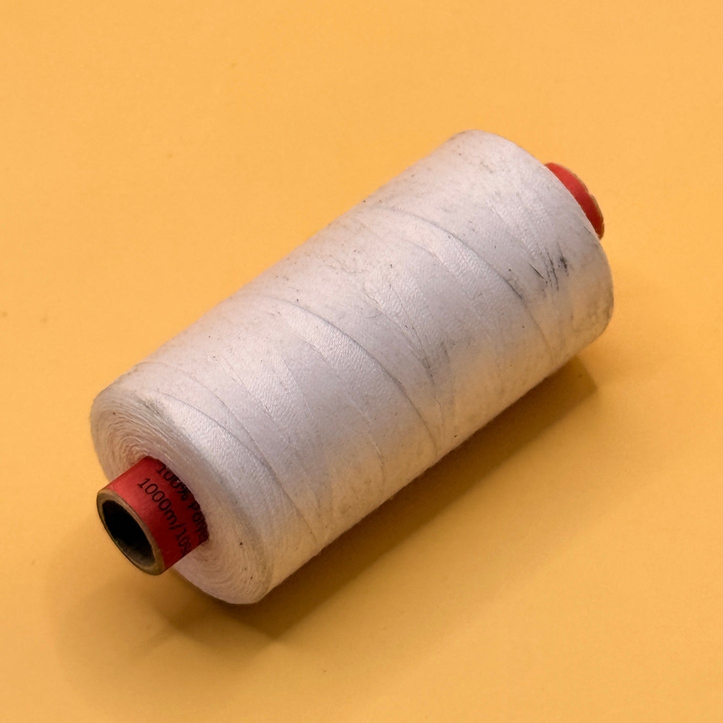 Mettler 1000m White Polyester Sewing Thread
