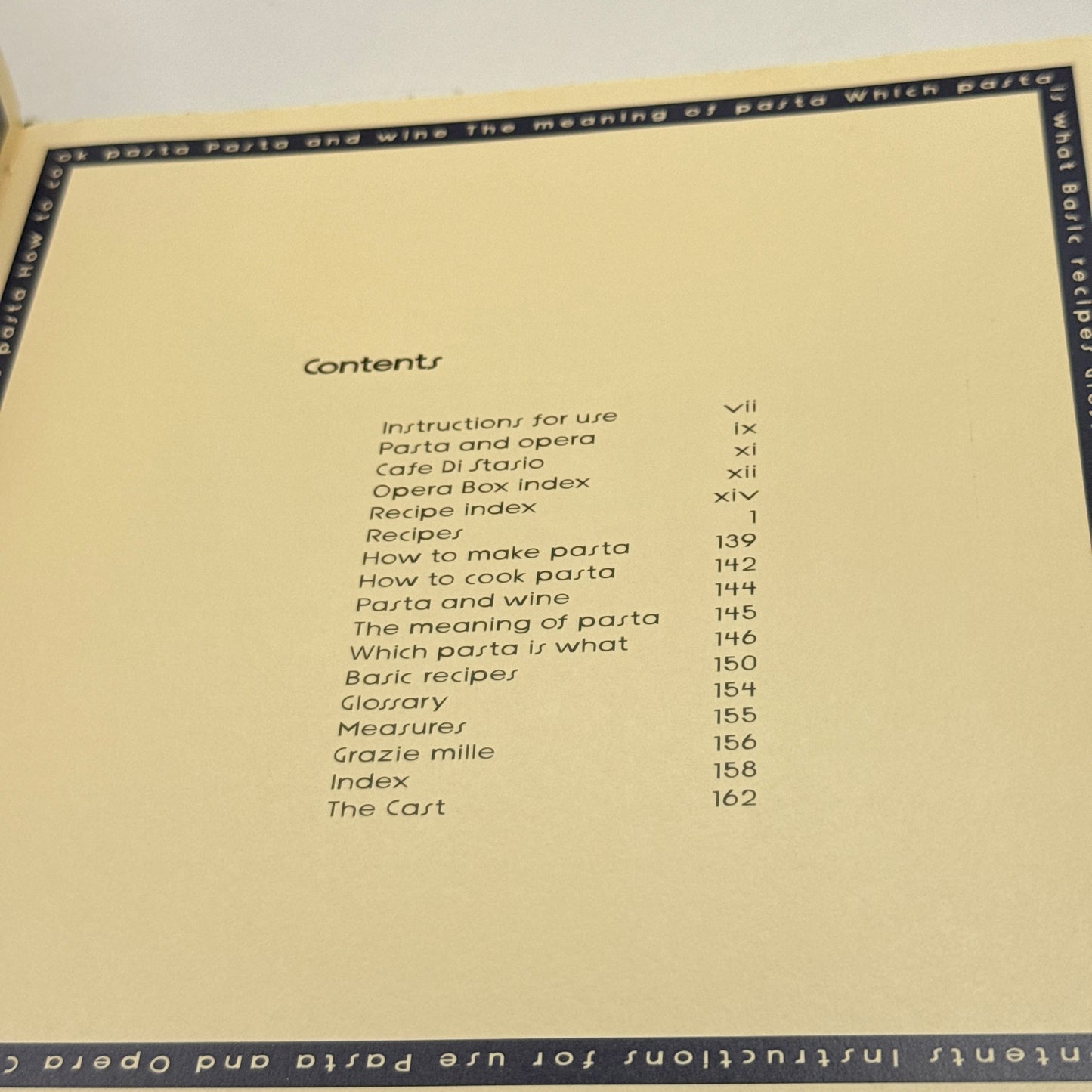 Allegro AL Dente: Pasta & Opera Cookbook (1st edition) by Jill Dupleix and Terry