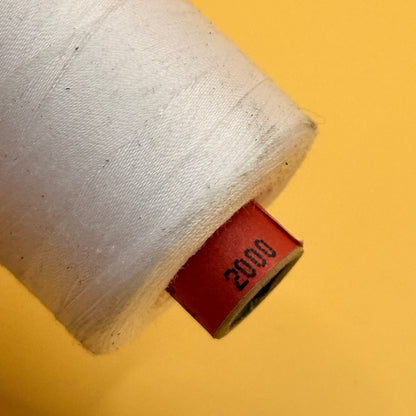 Mettler 1000m White Polyester Sewing Thread