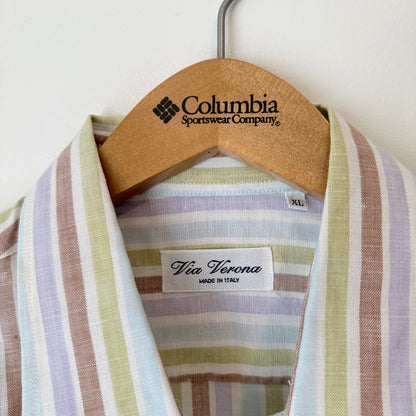 Via Verona Linen Shirt – Size XL