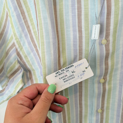 Via Verona Linen Shirt – Size XL