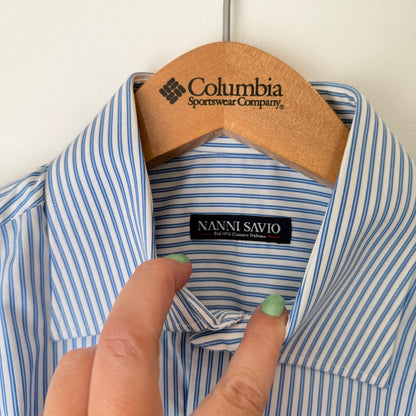 Nanni Savio Short-Sleeve Cotton Shirt – Size 40