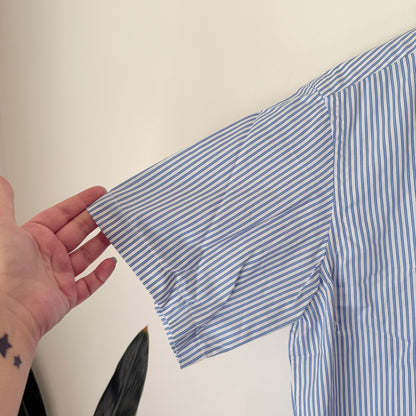 Nanni Savio Short-Sleeve Cotton Shirt – Size 40