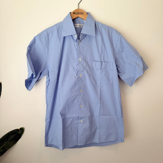 Via Verona Short-Sleeve Cotton Shirt – Size 40