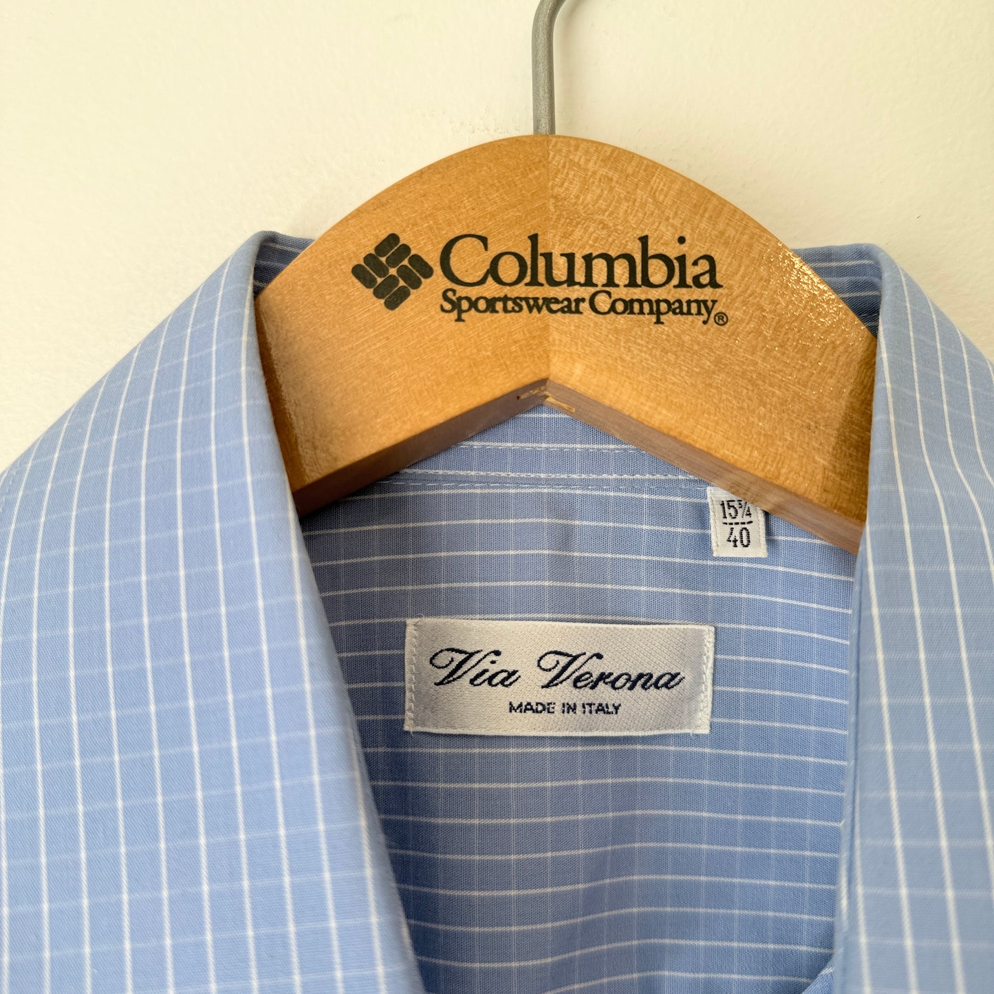 Via Verona Short-Sleeve Cotton Shirt – Size 40