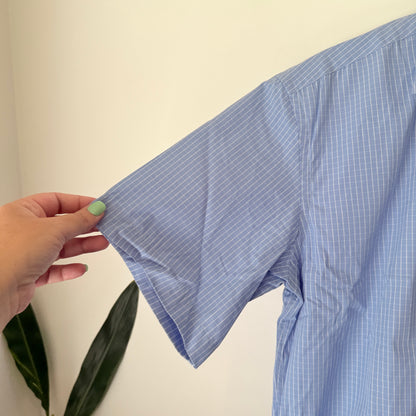 Via Verona Short-Sleeve Cotton Shirt – Size 40