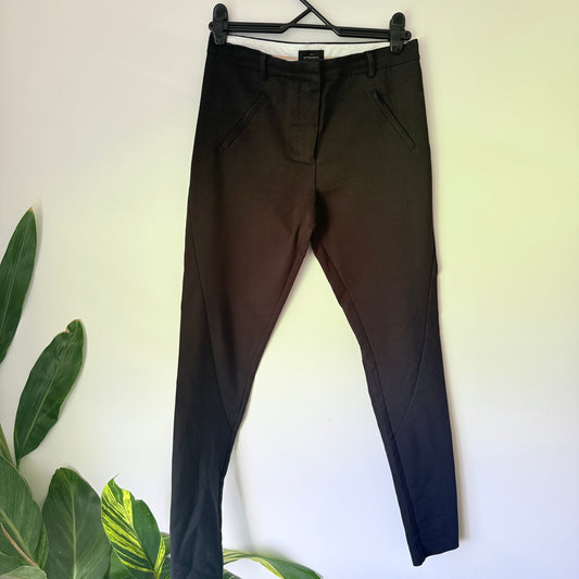 Five Units Size 26 Black Slim-Fit Trousers