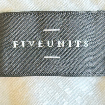 Five Units Size 26 Black Slim-Fit Trousers