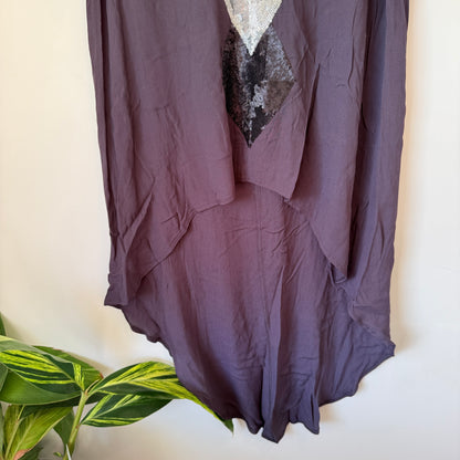 Caroline Morgan Size 8 High Low Cotton Tunic