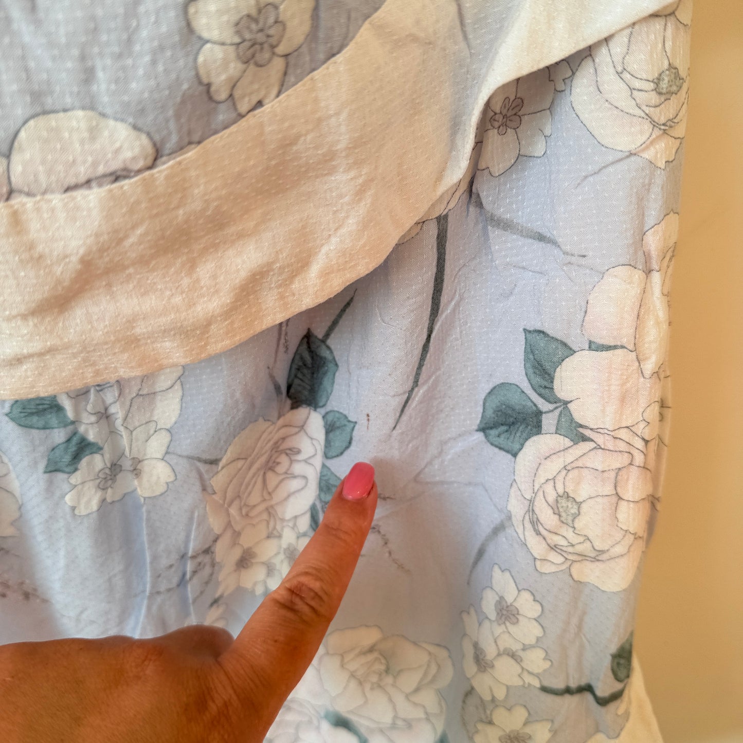 Minkpink Size L Print Off-the-Shoulder Top