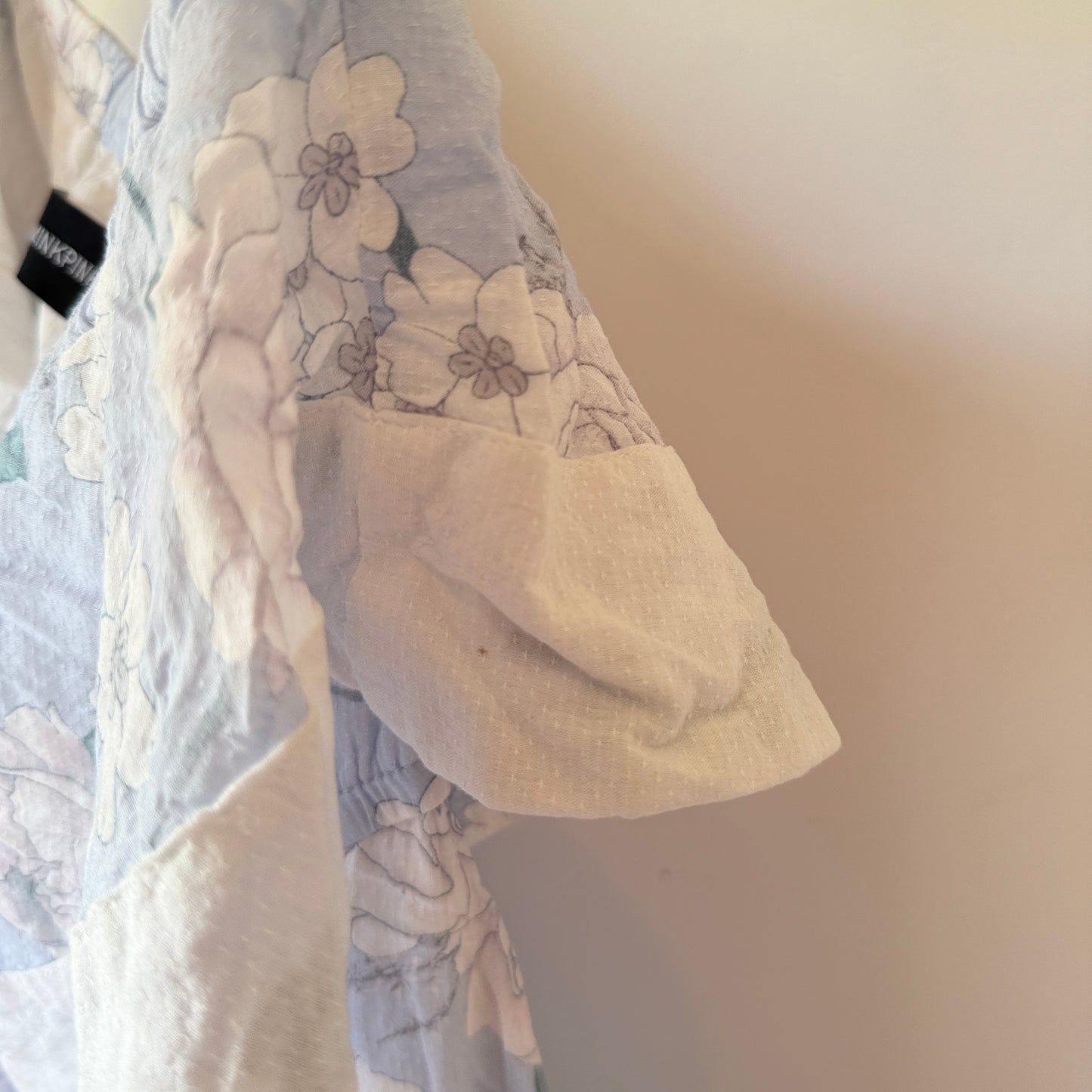 Minkpink Size L Print Off-the-Shoulder Top