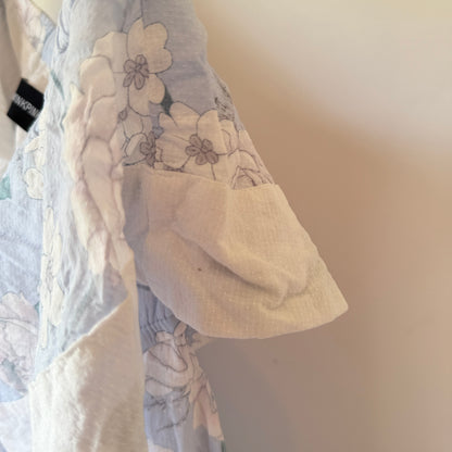 Minkpink Size L Print Off-the-Shoulder Top