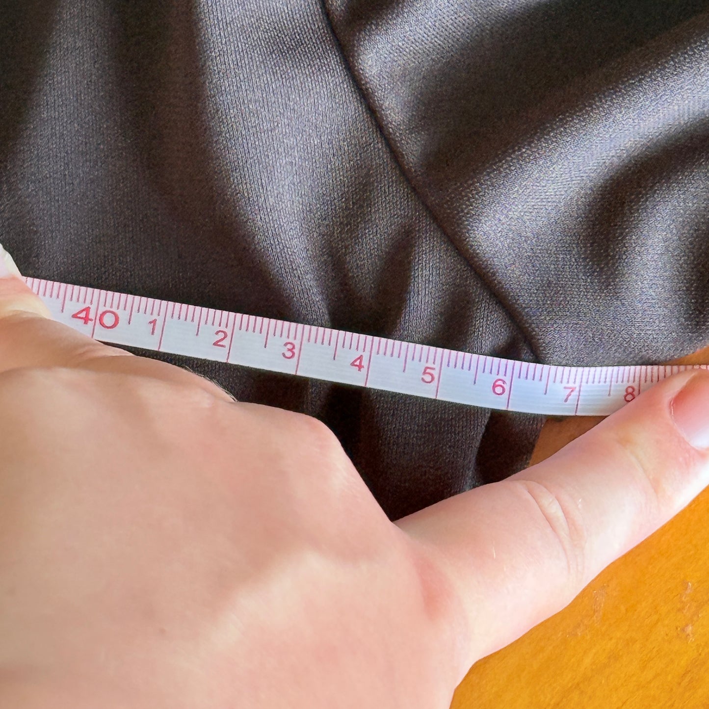 Bread n Butter Size U/Arm 47cm Black Long-Sleeved Cowl Neck Blouse