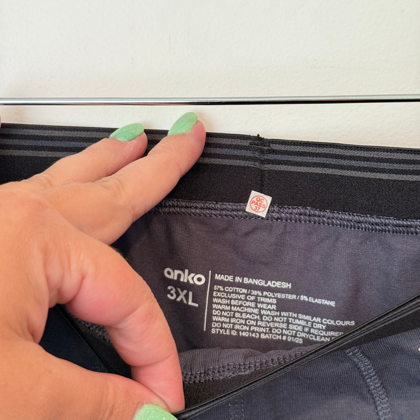 Anko Boxer Briefs – Size 3XL