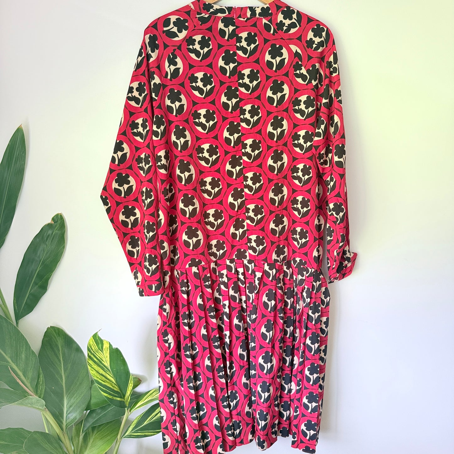 Check Your Size Poppy Toss Shirt Dress - Size F U/Arm 57cm
