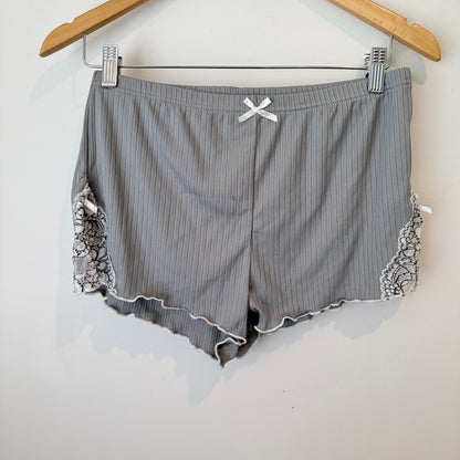 Lace Trim Cami & Shorts Sleep Set – Size XL