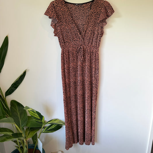 Zara Size M Crinkle Dress