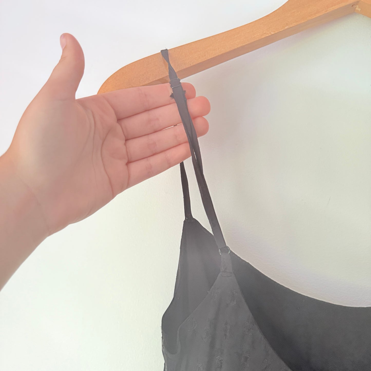 Glassons Size 8 Black Mini Slip Dress