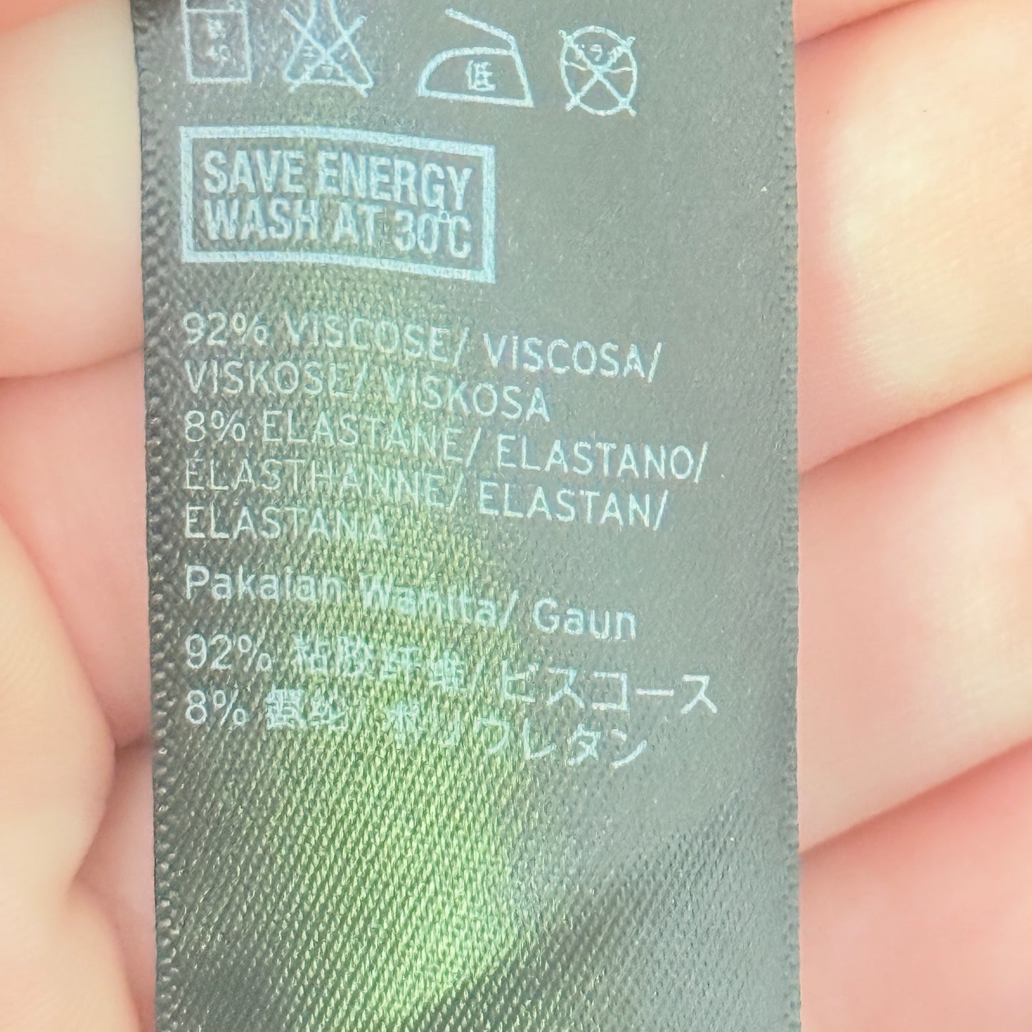 Topshop Size 10 Black Maxi Dress