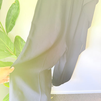 Brand Unknown Size U/Arm 44.5cm Sleeveless Black Dress