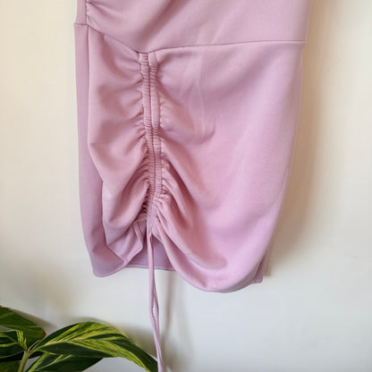 Unknown Brand Size U/Arm to U/Arm 36cm Puff Sleeve Bodycon Dress