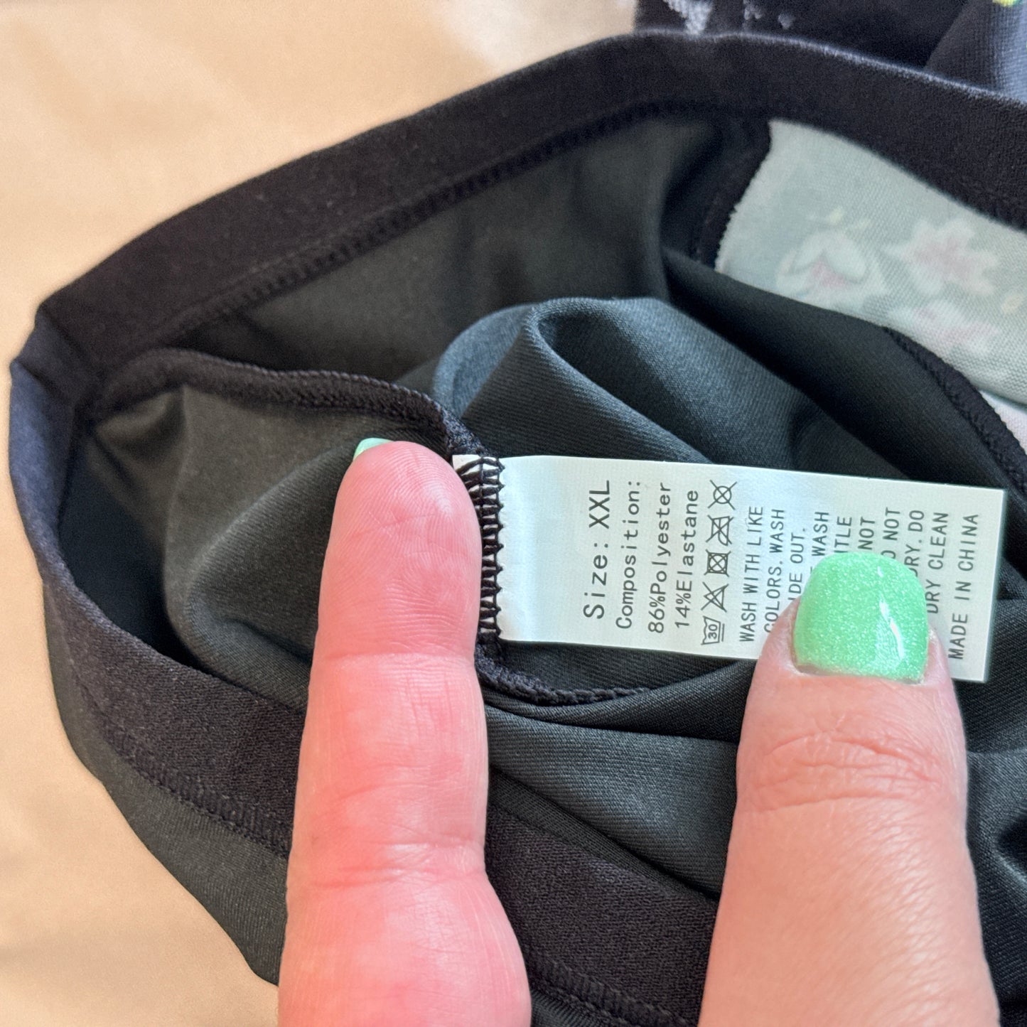 Love Comfortable XXL High-Waisted Floral Control Briefs (Set of 3)