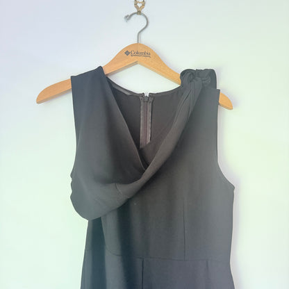 Brand Unknown Size U/Arm 44.5cm Sleeveless Black Dress