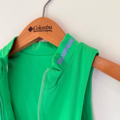 Stax Size XS Half Zip Crop Tank