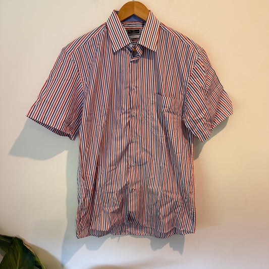 Via Verona Size 15 3/4 | 40 Short-Sleeve Button-Up Shirt