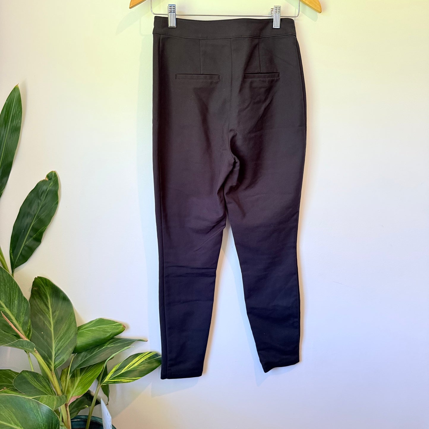Forever New Size 2 Black High-Waisted Tailored Trousers