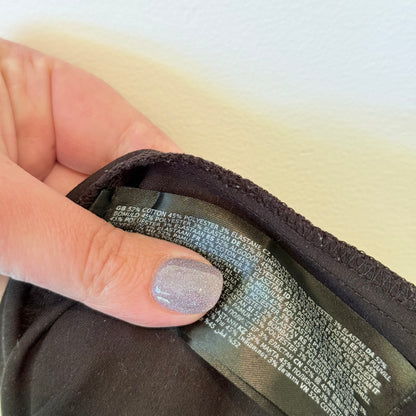 Forever New Size 2 Black High-Waisted Tailored Trousers