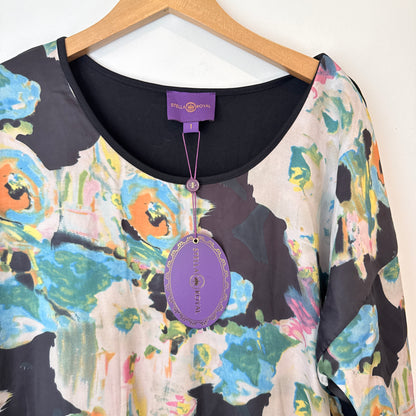 Stella Royal Floral Dress Size 1