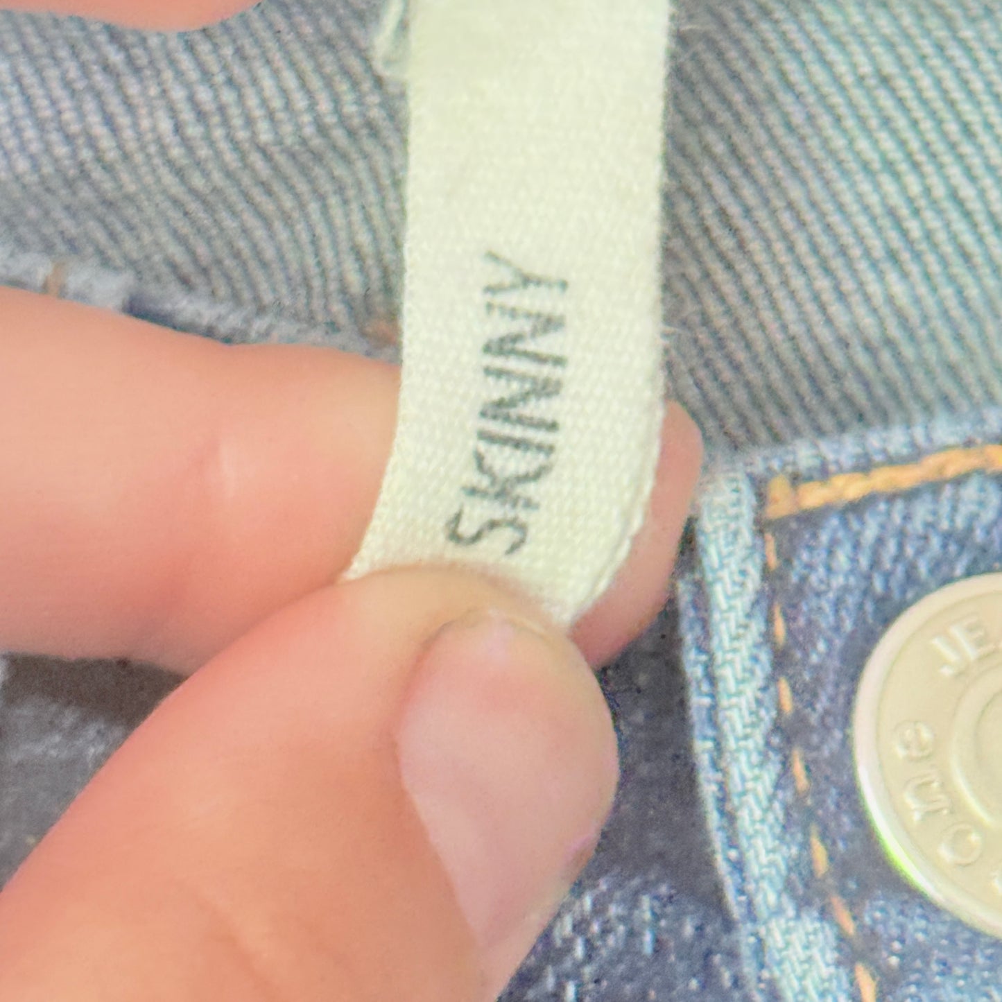 Rag & Bone Size 24 Skinny Blue Jeans