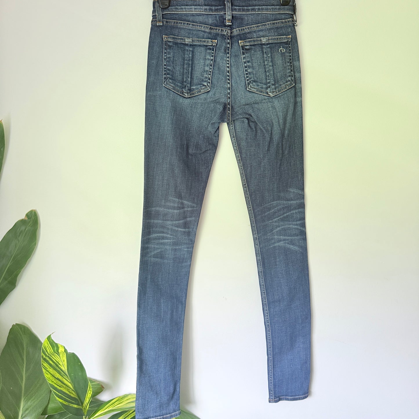Rag & Bone Size 24 Skinny Blue Jeans
